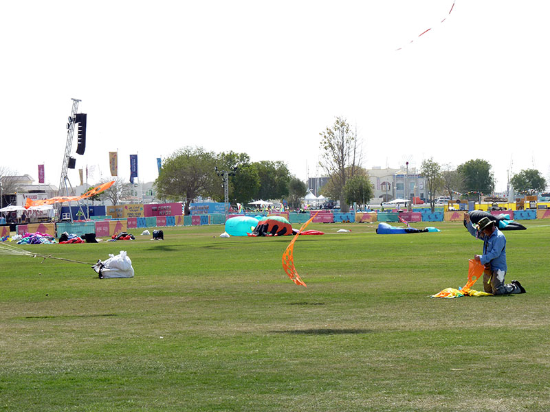 Drakfestival i Aspire Park