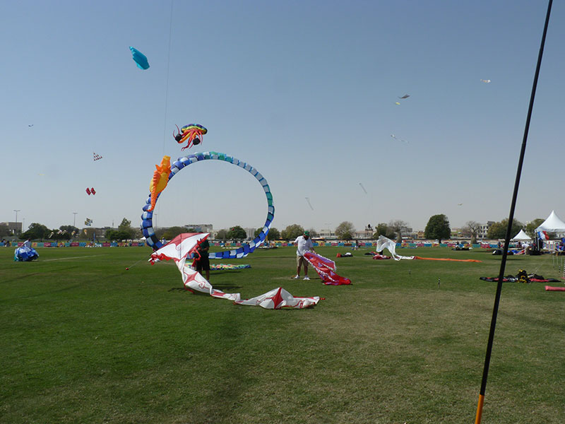 Drakfestival i Aspire Park