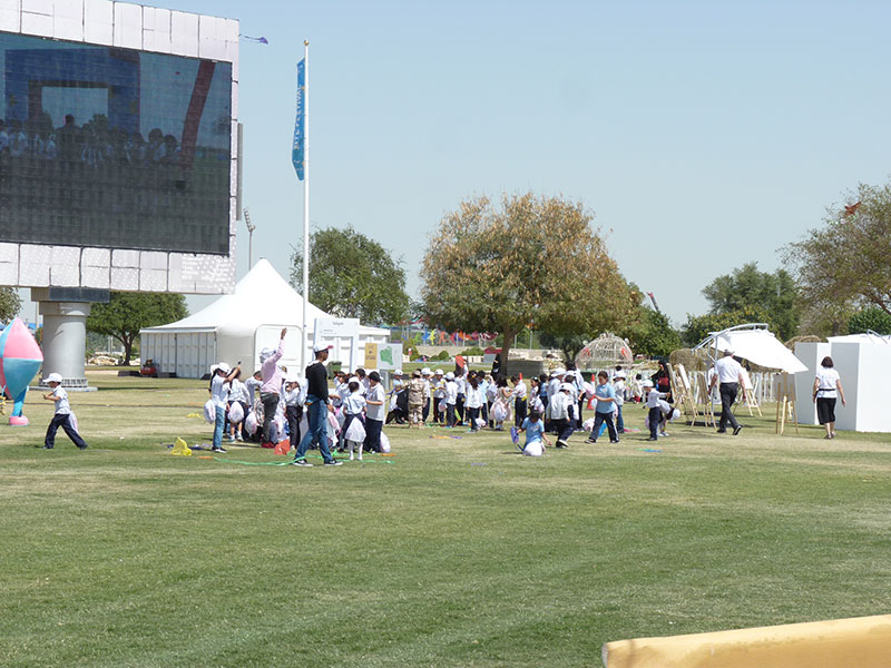 Drakfestival i Aspire Park