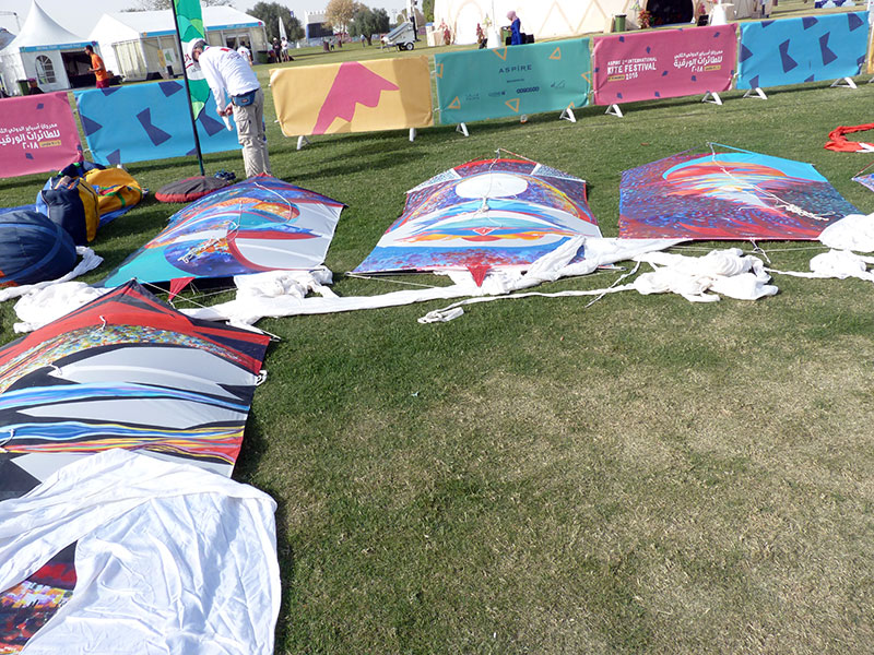 Drakfestival i Aspire Park