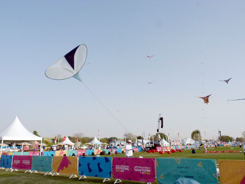 Drakfestival i Aspire Park