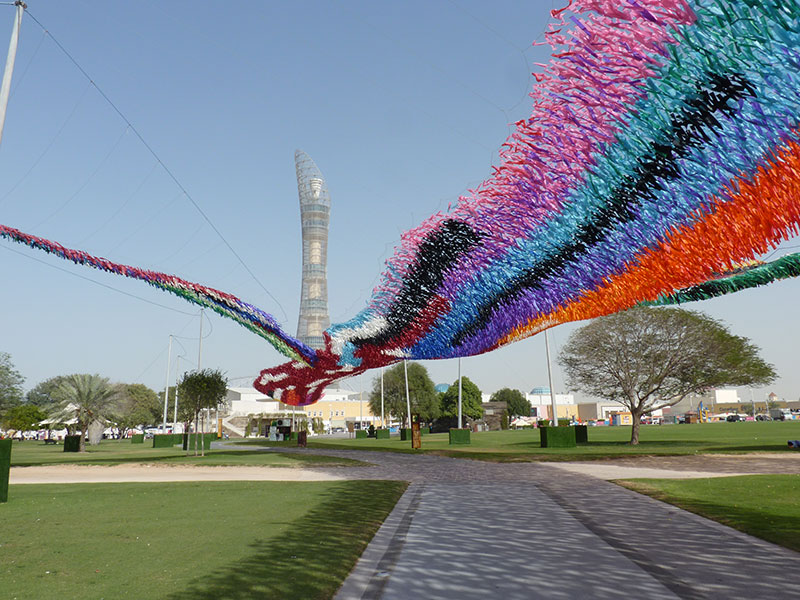 Drakfestival i Aspire Park