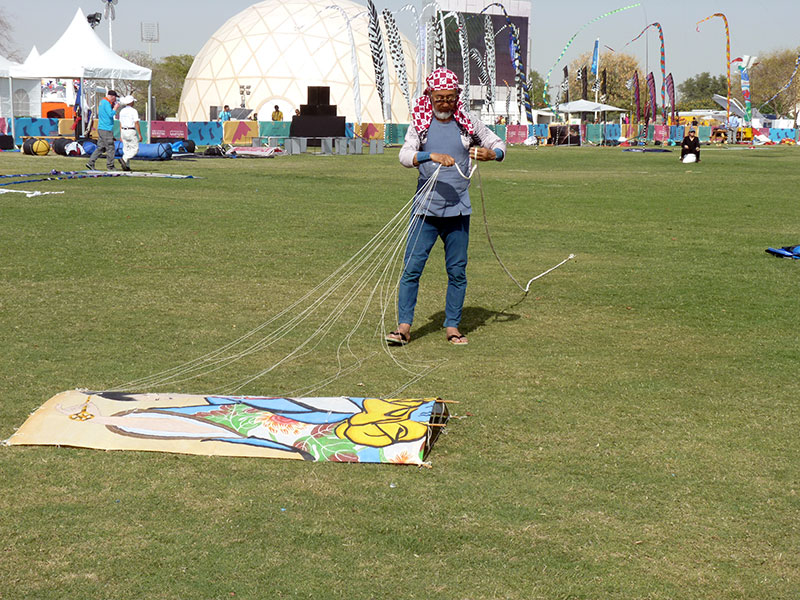 Drakfestival i Aspire Park