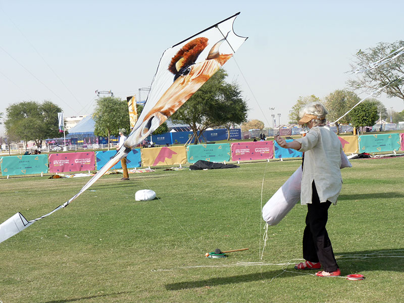 Drakfestival i Aspire Park