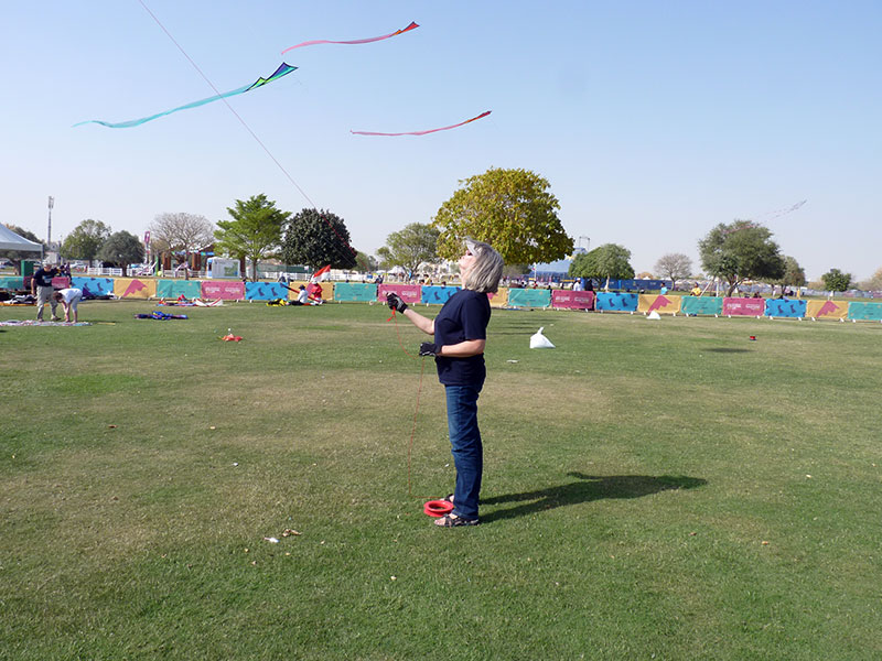 Drakfestival i Aspire Park
