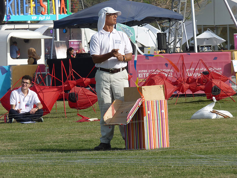 Drakfestival i Aspire Park