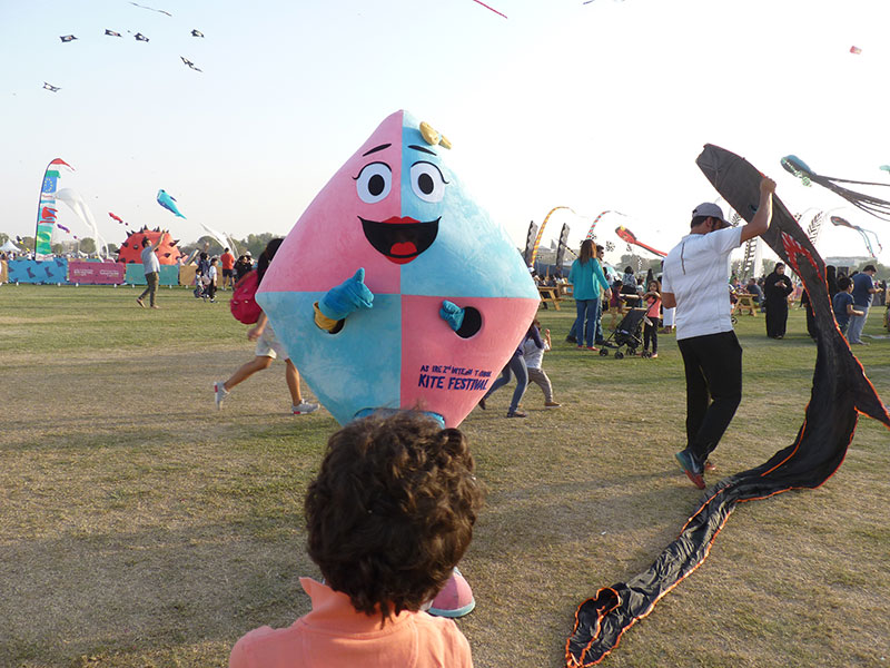Drakfestival i Aspire Park