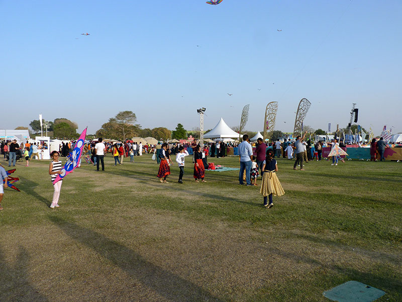 Drakfestival i Aspire Park