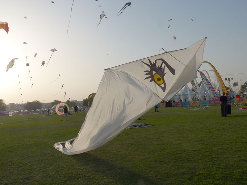 Drakfestival i Aspire Park