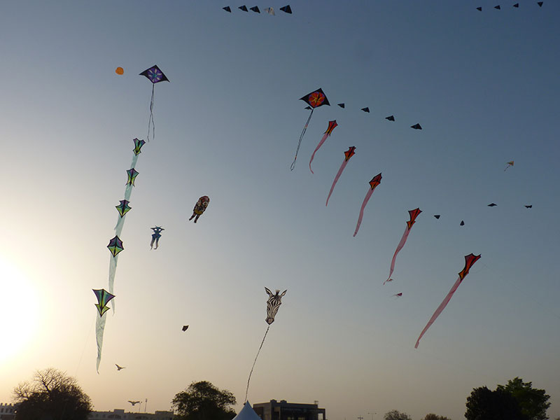 Drakfestival i Aspire Park