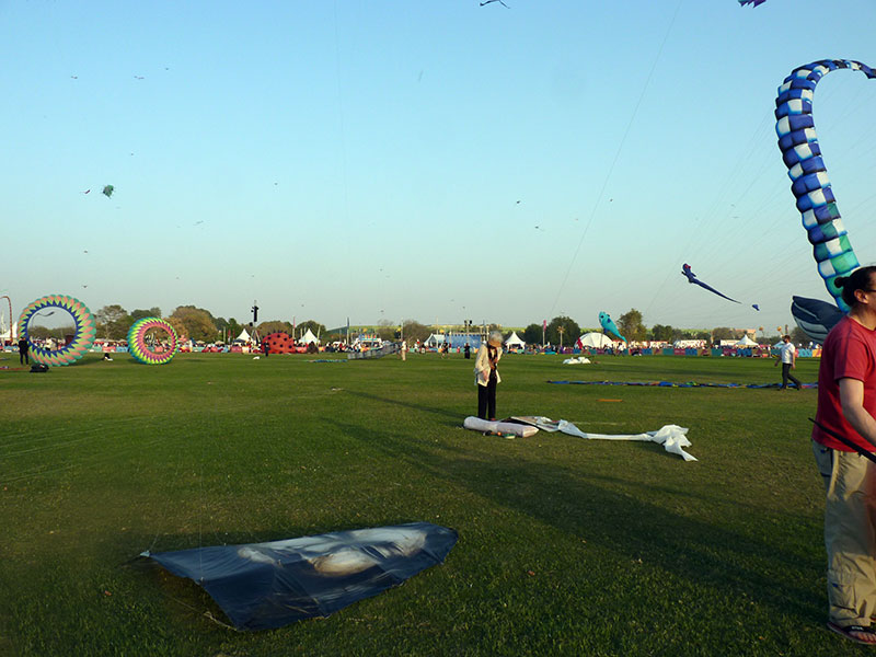 Drakfestival i Aspire Park