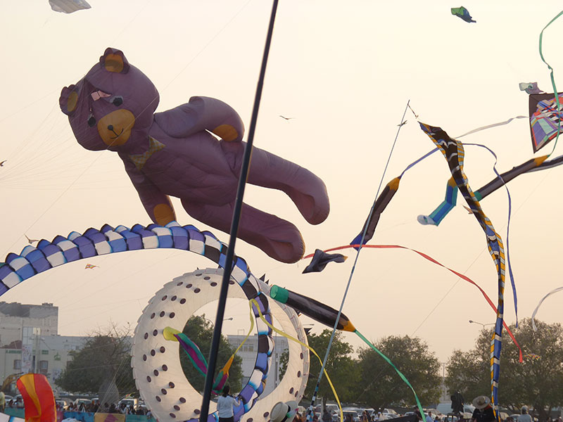 Drakfestival i Aspire Park