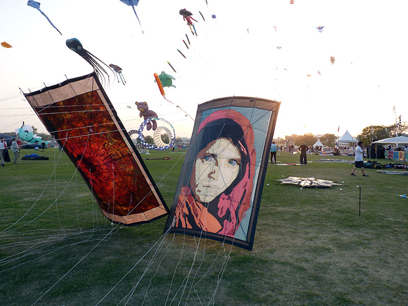 Drakfestival i Aspire Park