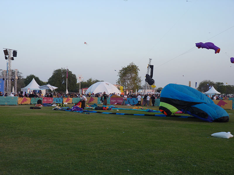 Drakfestival i Aspire Park