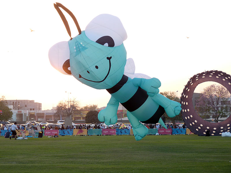 Drakfestival i Aspire Park