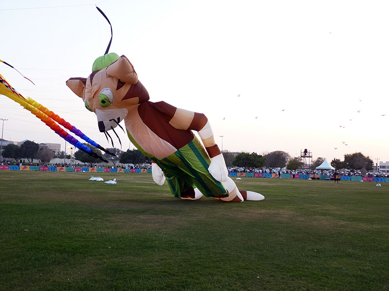 Drakfestival i Aspire Park