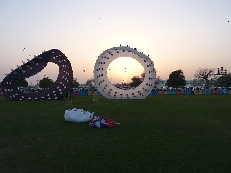 Drakfestival i Aspire Park
