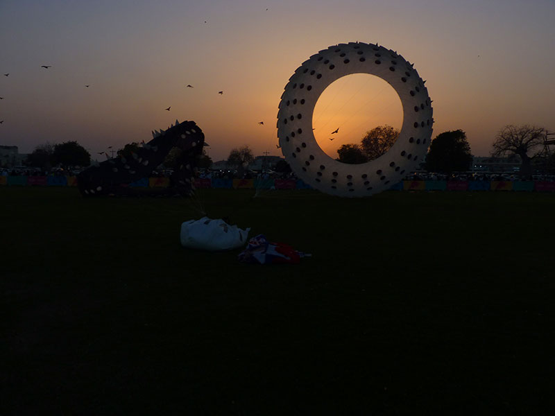 Drakfestival i Aspire Park