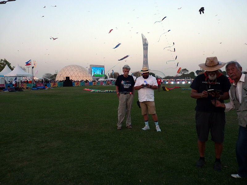 Drakfestival i Aspire Park
