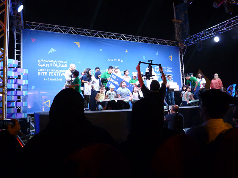 Drakfestival i Aspire Park