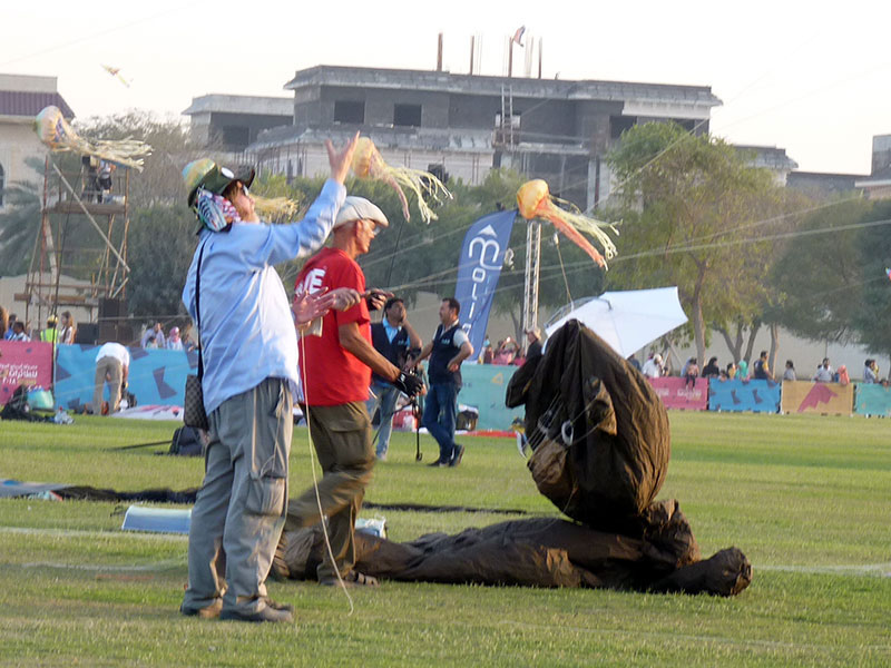 Drakfestival i Aspire Park